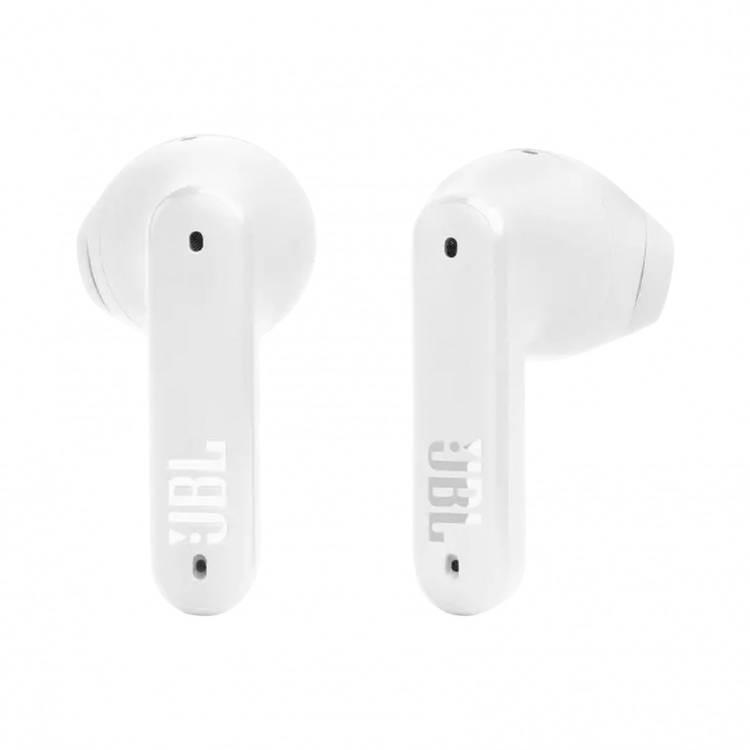 JBL TFLEX True Wireless Noise Cancelling Earbuds - White