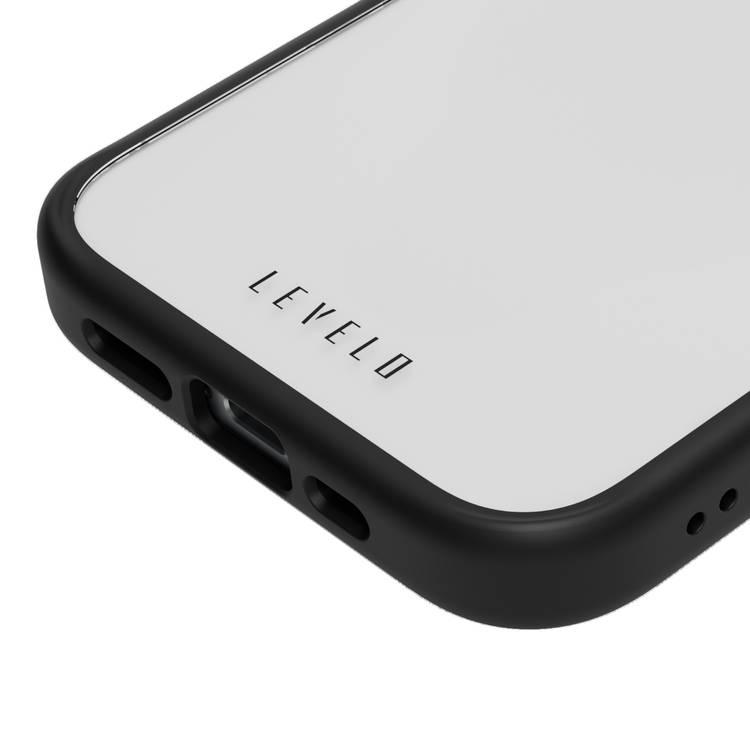 Levelo Solo Case For iPhone 15 Pro Max - Black