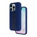 Levelo Morphix Silicone Case with Silicone Grip for iPhone 15 Pro Max, Reinforced Corners with Airguard, Premium Crafted Silicone, Shock-Proof Edges, 3H Anti Scratch, Built-In Grip, Magnetic Case - Deep Blue