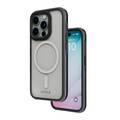 Levelo Nuru Case for iPhone 15 Pro Max - Black/Clear - Black