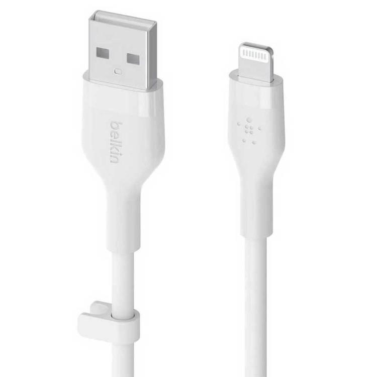 Boost Charge Flex Câble silicone USB-C vers USB-C (Blanc)