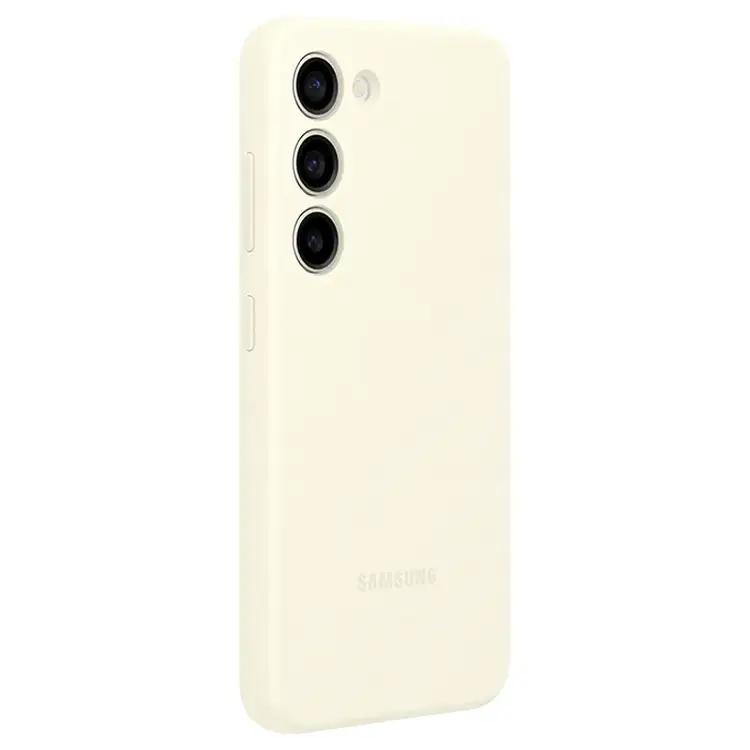 Samsung Galaxy S23+ Silicone Case - Ivory