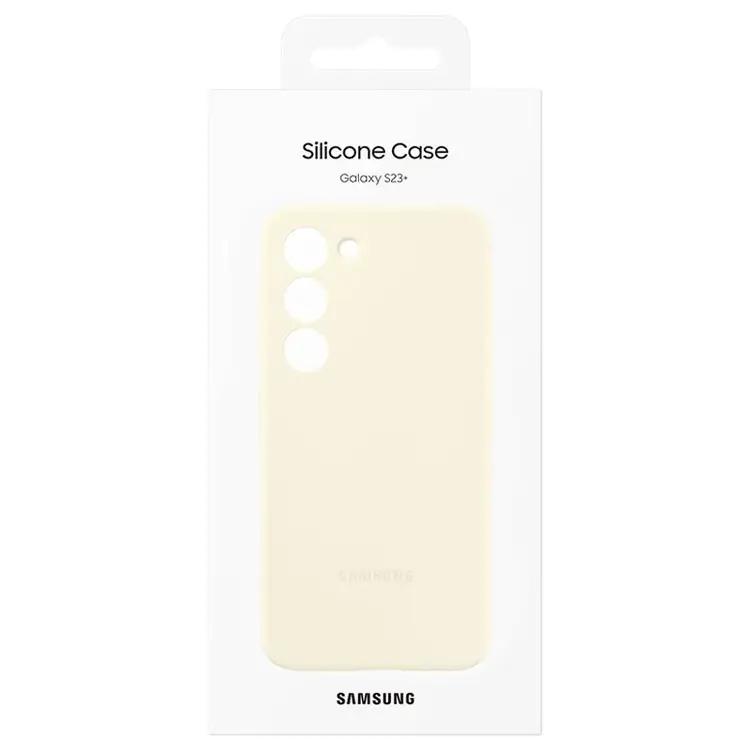 Samsung Galaxy S23+ Silicone Case - Ivory