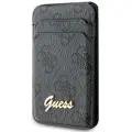 Guess Wallet Cardslot Magsafe Stand 4G Classic - Black