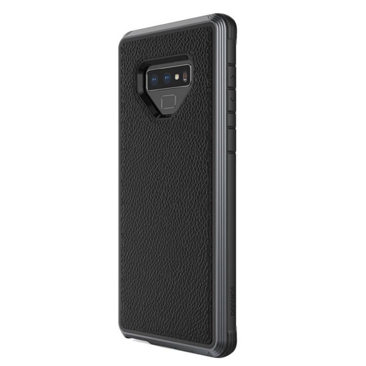 X-Doria Defense Lux Back Case for Samsung Galaxy Note 9 - Black Leather
