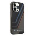 BMW Motorsport IML Case with Translucent Stripe for iPhone 15 Pro Max