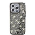 Guess Liquid Glitter Case with 4G Pattern - Black - iPhone 15 Pro Max