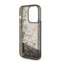 Guess Liquid Glitter Case with 4G Pattern - Black - iPhone 15 Pro Max