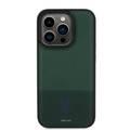 U.S.Polo Assn. PU Leather Mesh Pattern DH Case for iPhone 15 Series - Green - iPhone 15 Pro