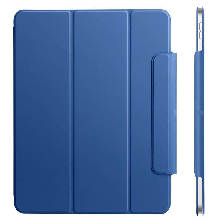 Comma Rider Series Double Sides Magnetic Case with Pencil Slot for iPad10 10.9  2022 - Sea Blue