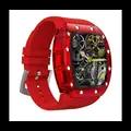 Green Lion Carlos Santos Smart Watch - Red