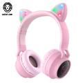 Green Lion Kids Wireless On-Ear Headphones - Pink