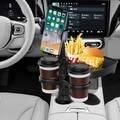 Green Lion Multi Functional Cup Holder + Food Tray - Black