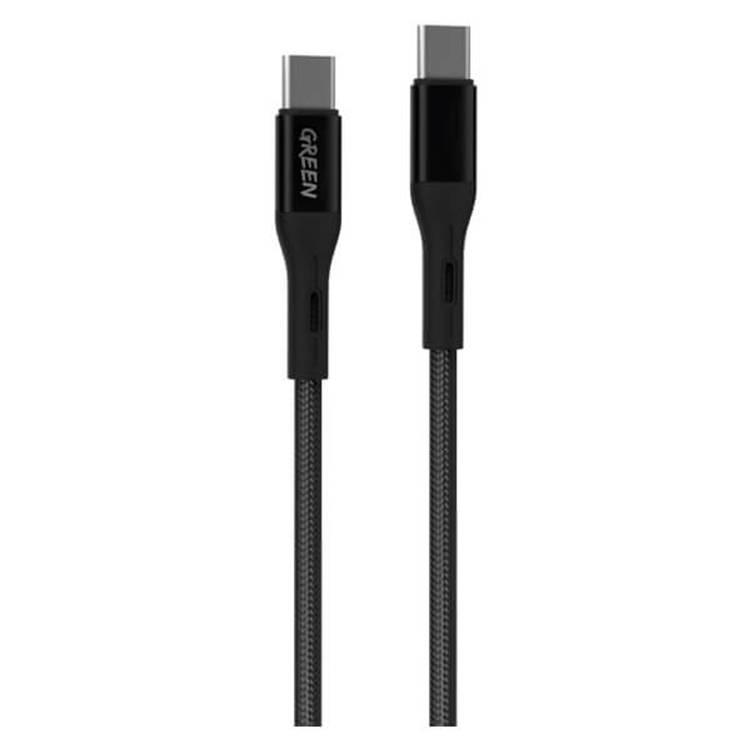 Green Lion USB-C to Type-C Charging Cable PD 60W 3M - Black