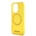 AMG iPhone 15 Pro For Magsafe Transparent Case  - Yellow