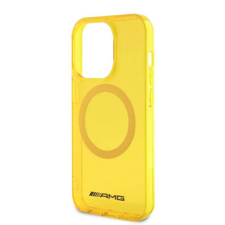 AMG iPhone 15 Pro For Magsafe Transparent Case  - Yellow