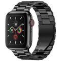 Green Lion Link Stainless Steel Strap For Apple Watch 42/44/45/49MM - Black