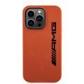 AMG MagSafe Silicone Case with Large AMG Logo for iPhone 15 Pro Series - Orange - iPhone 15 Pro Max