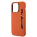 AMG MagSafe Silicone Case with Large AMG Logo for iPhone 15 Pro Series - Orange - iPhone 15 Pro Max