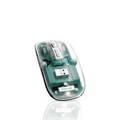 Green Lion Transparent Mouse 2400DPI 400mAh - Green