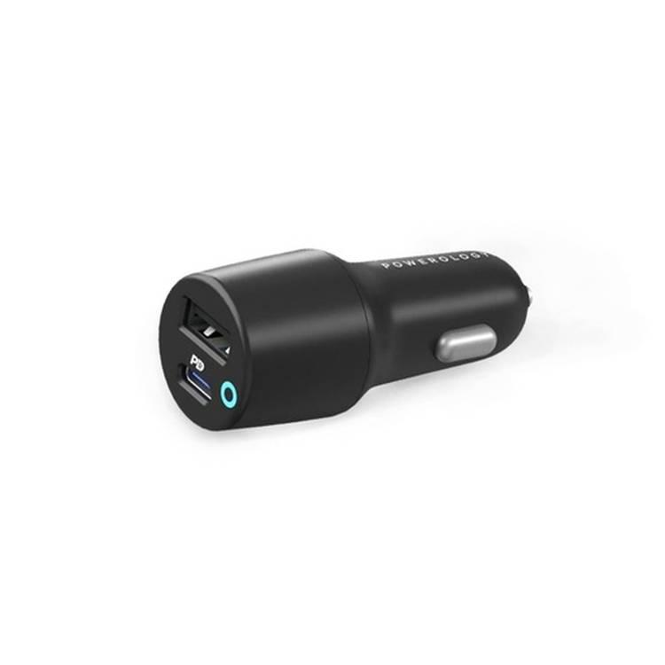 Powerology Ultra-Quick Car Charger with Dual Output