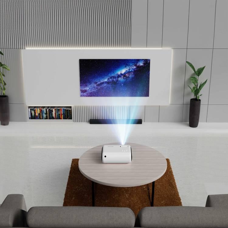 Porodo LifeStyle Mini Projector 720p  - White