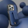 Levelo iPhone 15 Pro For Morphix Cuero Gripstand Case - Blue