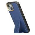 Levelo iPhone 15 Plus For Morphix Cuero Gripstand Case - Blue