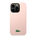 Lacoste iPhone 15 Pro For HC Magsafe Silicone Croc Logo - Pink