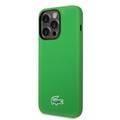 Lacoste iPhone 15 Pro Max For HC Magsafe Silicone Croc Logo - Green