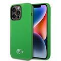 Lacoste iPhone 15 Pro Max For HC Magsafe Silicone Croc Logo - Green