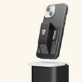 Levelo iPhone 15 For Morphix Gripstand Case With Cardholder - Black