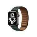 Green Lion Leather Link Watch Strap For Apple Watch 42/44/45/49MM - Green