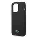 Lacoste iPhone 15 Pro Max For HC Magsafe Silicone Croc Logo - Black