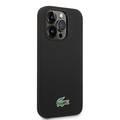 Lacoste iPhone 15 Pro Max For HC Magsafe Silicone Croc Logo - Black