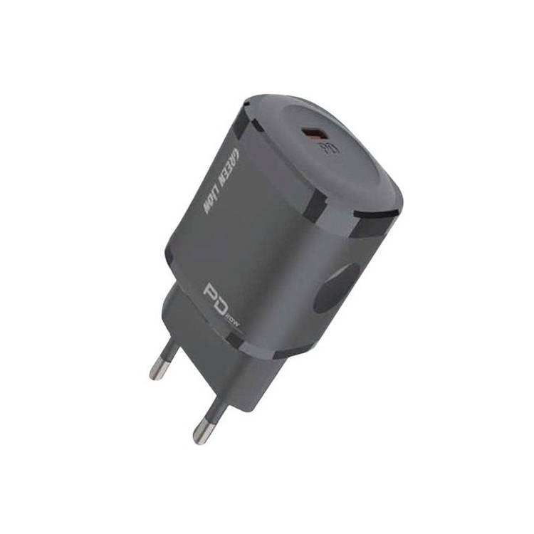 Green Lion Mini 20W PD Wall Charger EU - Black