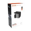 Porodo 20W+QC USB A+C Charger UK with C-Lightning 1.2M Cable  - Black