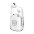 Porodo Soundtec Lucid True Wireless with Display and Intelligent Touch Control - White