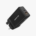 Green Lion 3-Pin 65W GaN Wall Charger - Black