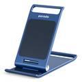 Porodo Foldable Mobile Stand with Aluminum Alloy Material  - Blue