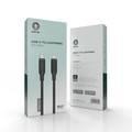 Green Lion Type-C  To Lightning PVC Cable (1m) - Black