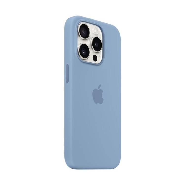 Apple iPhone 15 Pro Silicone Case [MagSafe] - Winter Blue