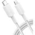 Anker 322 USB-C to Lightning Cable [Braided] 6ft | White