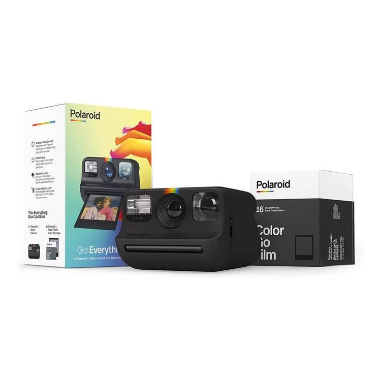 Polaroid Go Instant Mini Camera & Go Film Bundle | Black