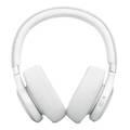 JBL Live 770NC Wireless Over-Ear Noise Cancelling Headphones, 65h Battery Life, 3h Charging Time, Bluetooth 5.3, Comfort-Fit Fabric Headband, True ANC, Personi-Fi 2.0 - White