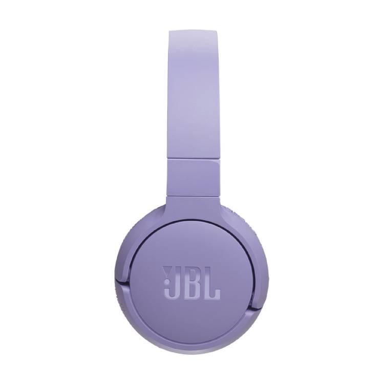 سماعة JBL T670 اللاسلكية بتقنية إلغاء الضوضاء بتقنية البلوتوث، عمر بطارية يصل إلى 70 ساعة - أرجواني 