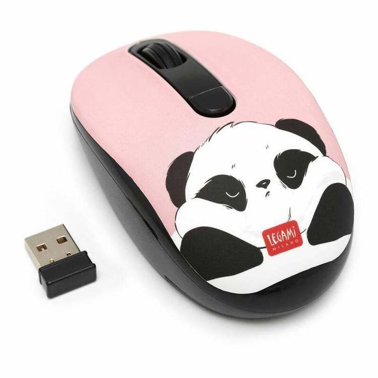 Legami Wireless Mouse with USB Receiver | Panda