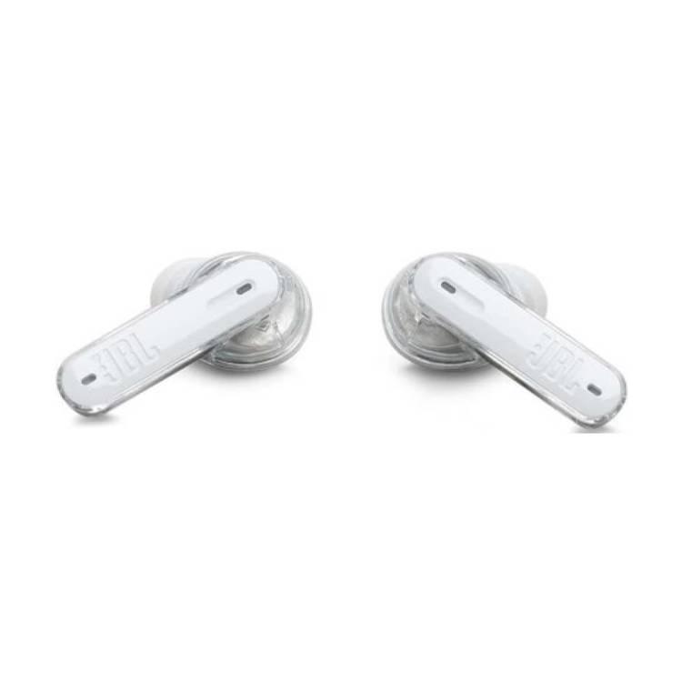 JBL Tune Beam True Wireless Earbuds  In-Ear with Mic - Ghost White