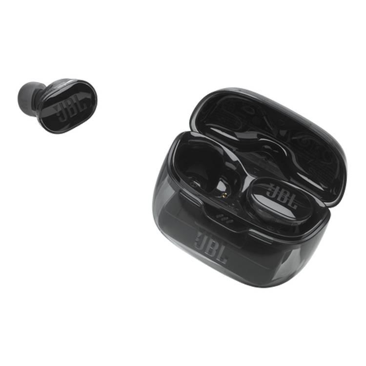 سماعات JBL Tune Buds اللاسلكية الحقيقية داخل الأذن مع ميكروفون، وقت عمل 48 ساعة، بلوتوث 5.3، إلغاء الضوضاء، مقاومة للماء والغبار - أسود شبحي