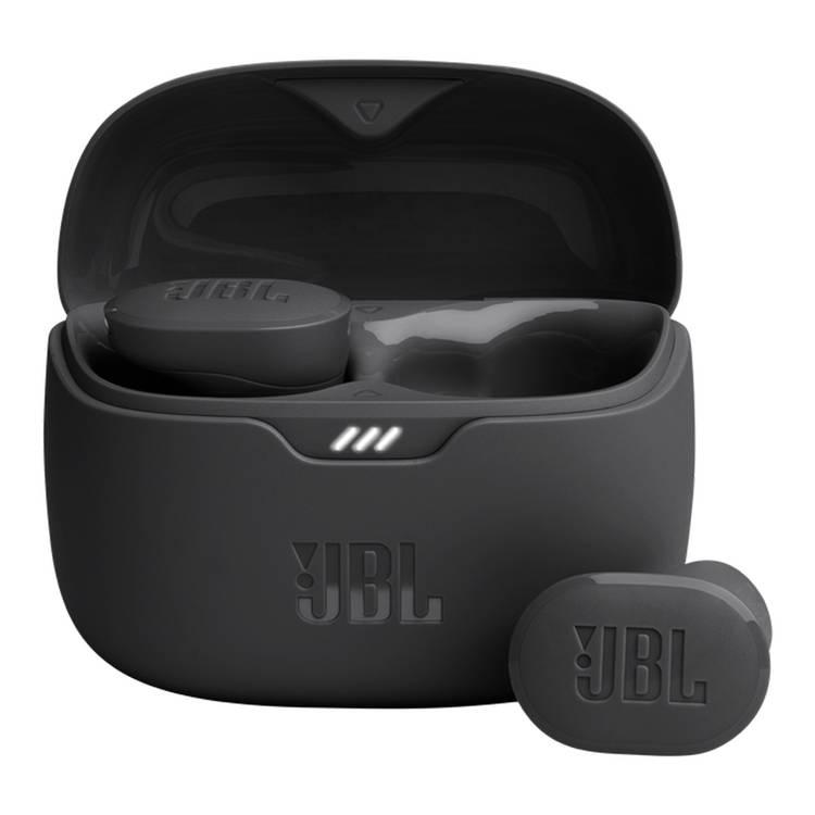 سماعات JBL Tune Buds اللاسلكية الحقيقية داخل الأذن مع ميكروفون، وقت عمل 48 ساعة، بلوتوث 5.3، إلغاء الضوضاء، مقاومة للماء والغبار - أسود